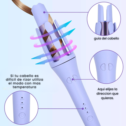 Rizador de Cabello Automático 2 en 1