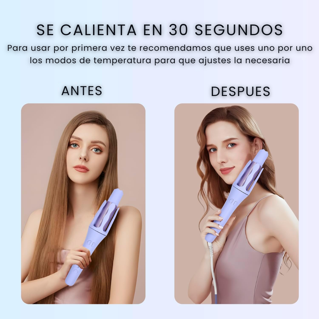 Rizador de Cabello Automático 2 en 1